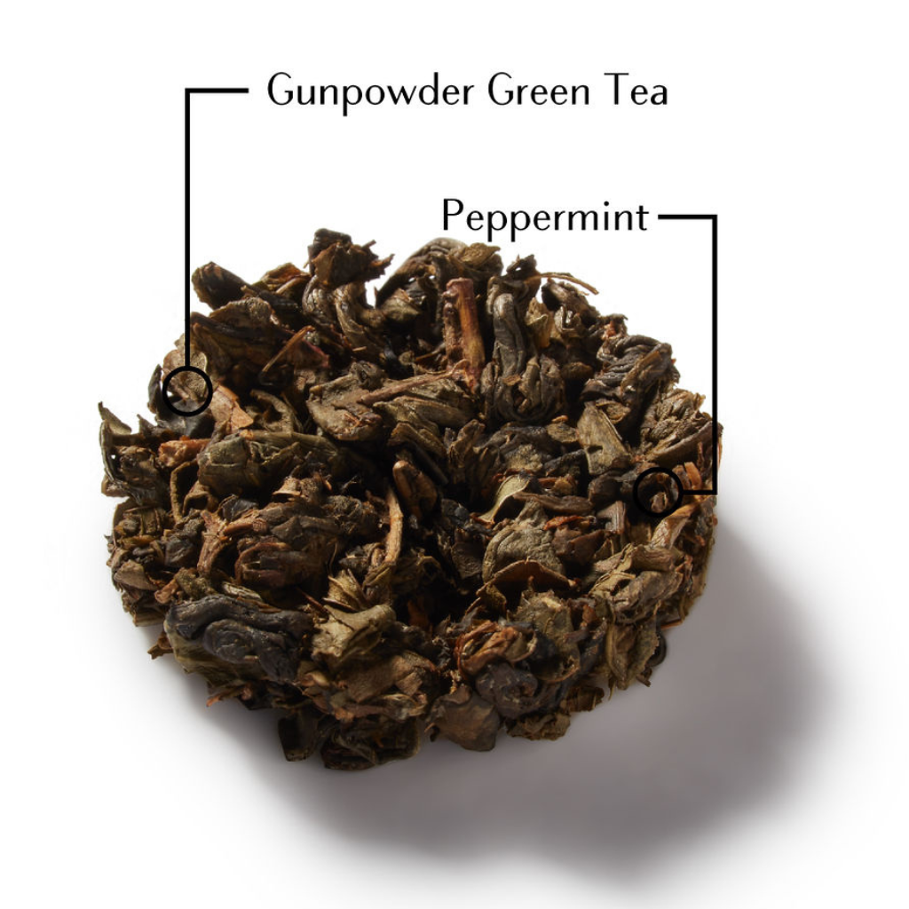 Moroccan Mint No. 26 |  Loose Leaf Green Tea Disc